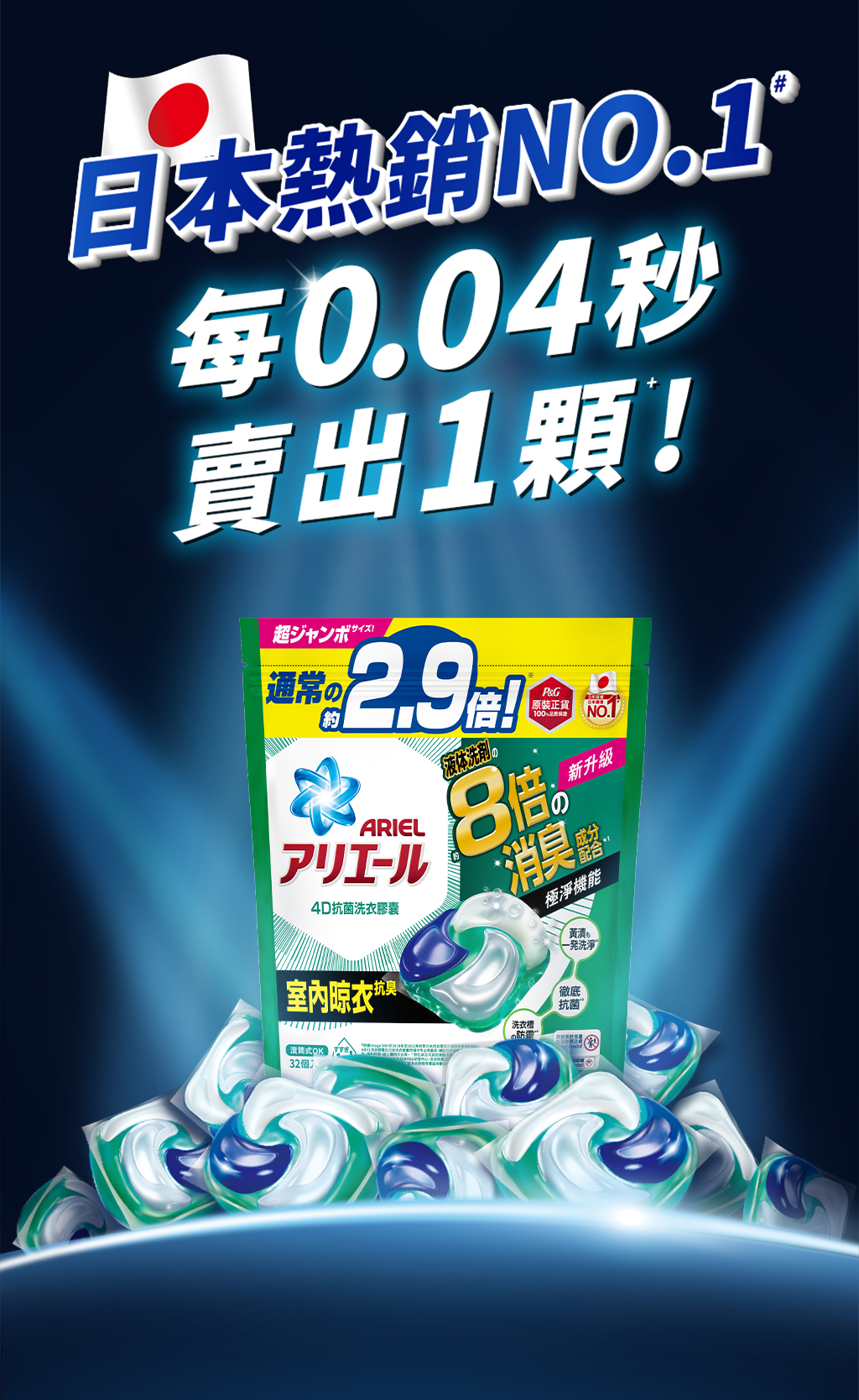 日本熱銷NO.1 每0.04秒賣出1顆!