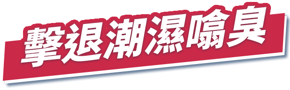 擊退潮濕噏臭 圖片